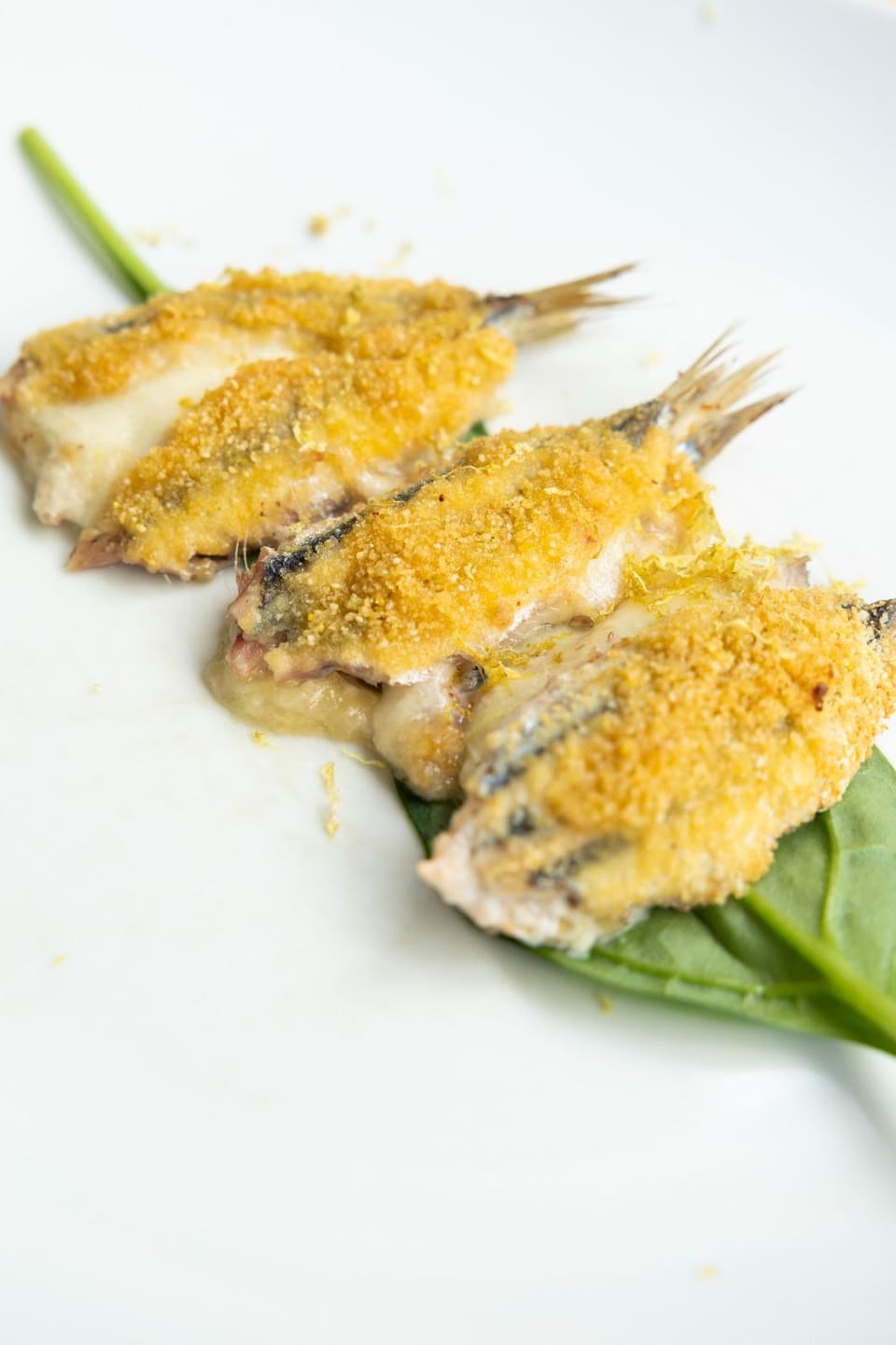 Alici ripiene di provola — Il Gozzo, Salerno