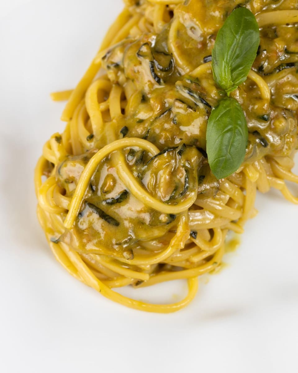 Linguine alla Nerano — Il Gozzo, Salerno
