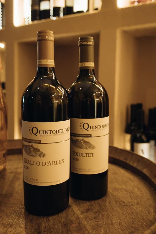 Selezione di vini rossi italiani al Gozzo