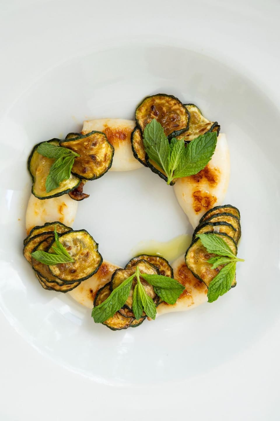 Calamaretti con zucchine — Il Gozzo, Salerno